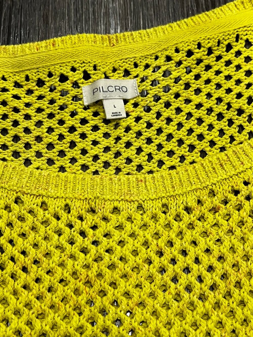 Anthropologie Open-Stitch Crewneck Jumper - Picture 6 of 6